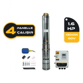 DC pompa 1.6Hp 1300W 110V