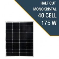 175W HALF CUT GÜNEŞ PANELİ