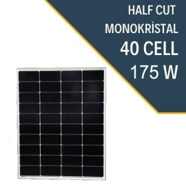 175W HALF CUT GÜNEŞ PANELİ
