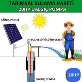 20 HP ( 15,2 KW ) Sulama Sistemi