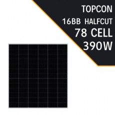390W HALFCUT GÜNEŞ PANELİ