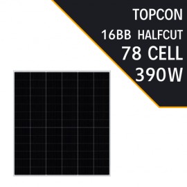 390W HALFCUT GÜNEŞ PANELİ