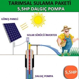5,5 HP ( 4 KW ) Sulama Sistemi