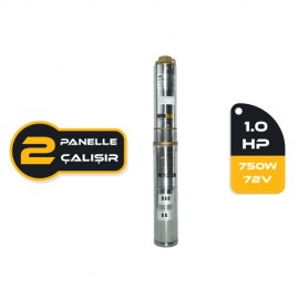 DC Pompa 1 Hp 750W  72V