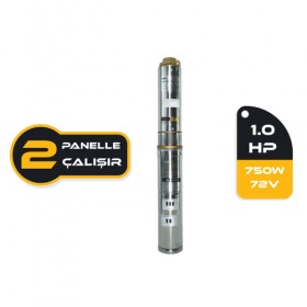 DC Pompa 1 Hp 750W  72V