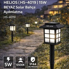 15 WATT SOLAR BAHÇE AYDINLATMA